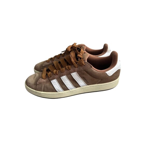 ADIDAS Men's Campus Brown Suede Sneakers Size 13 - Picture 3 of 10